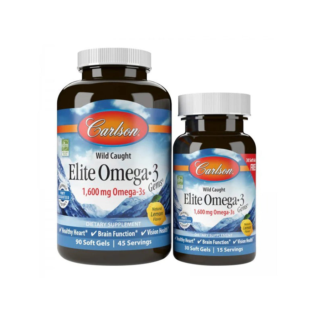 Elite Omega-3 Gems 90+30 Soft Gel 120Soft Gel