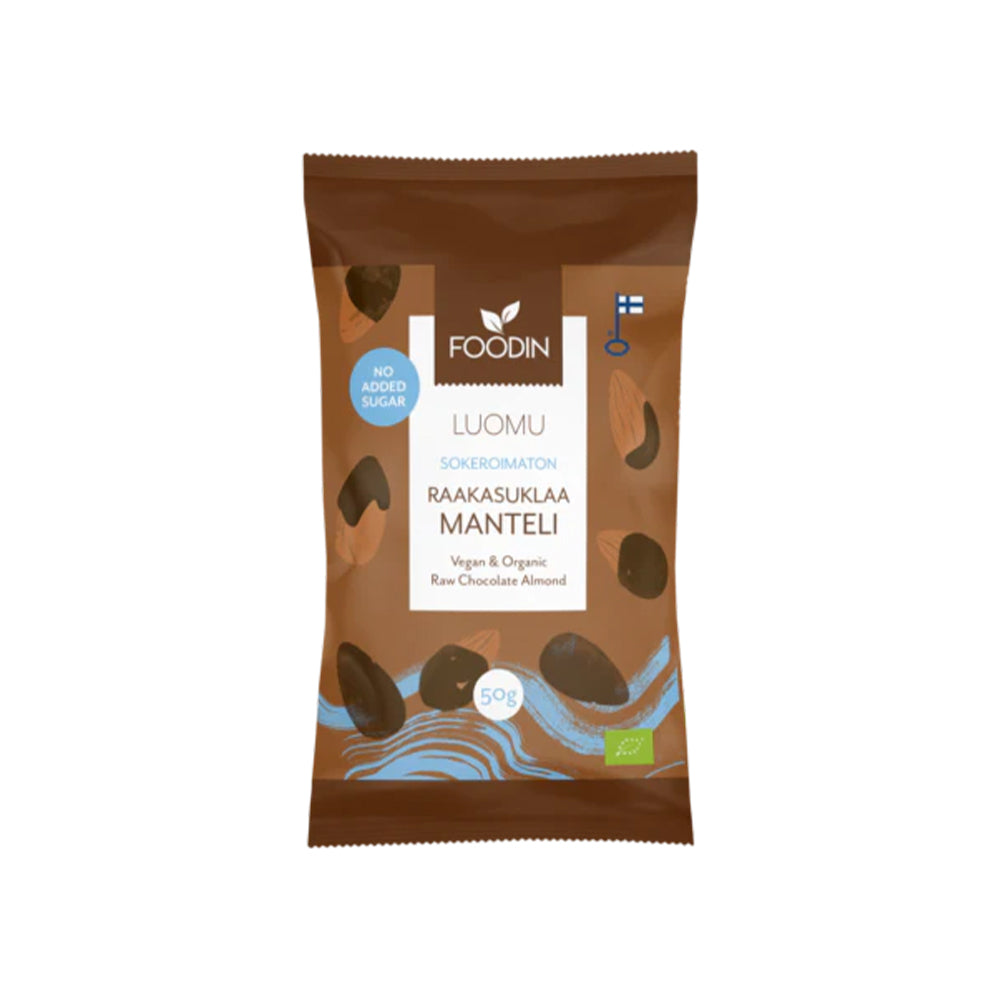 Raw Chocolate Almond, No Added Sugar, Organic