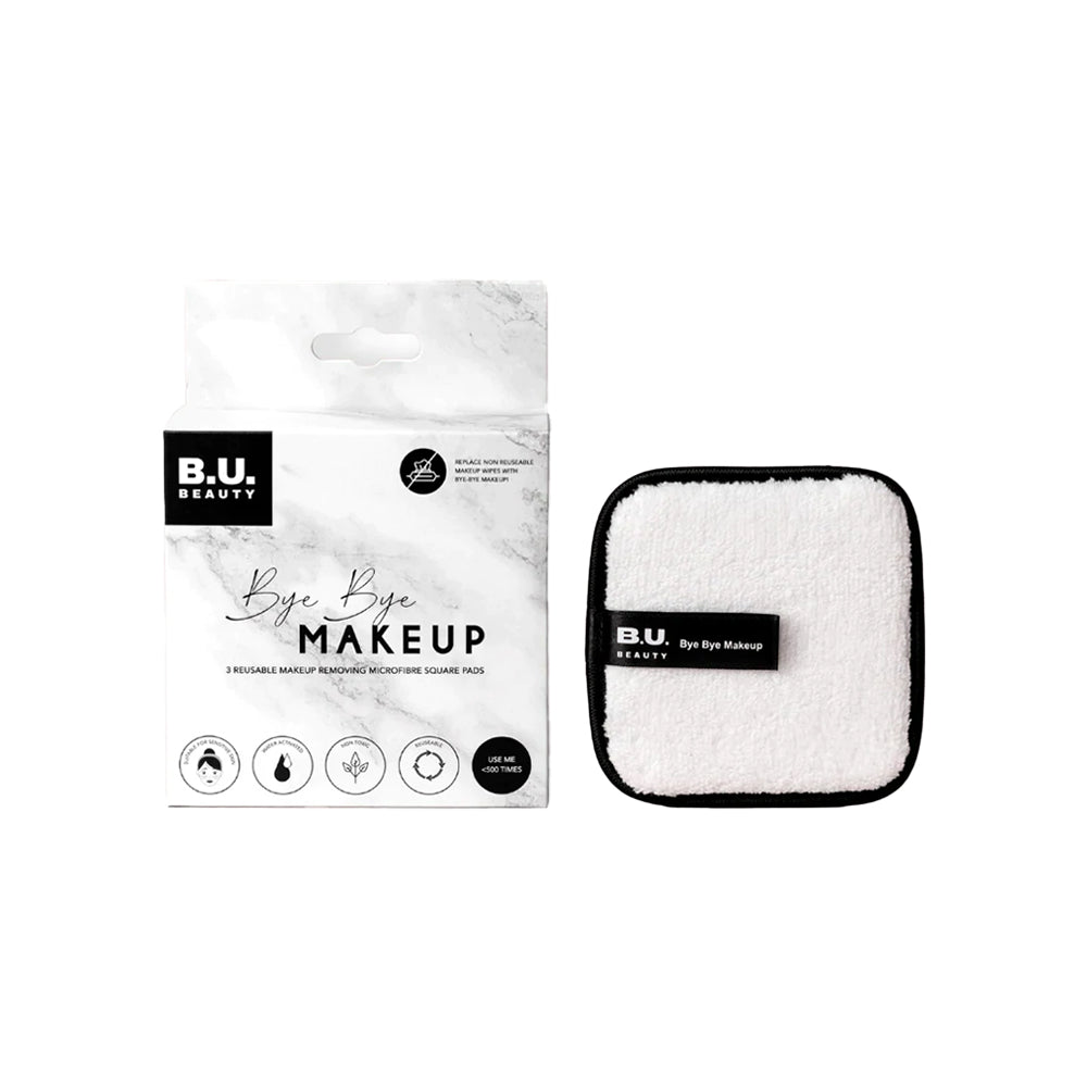 BYE BYE MAKEUP reusable makeup remover pads