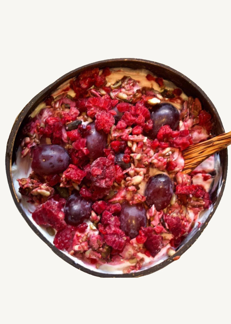 Keto Organic Berry Granola Breakfast