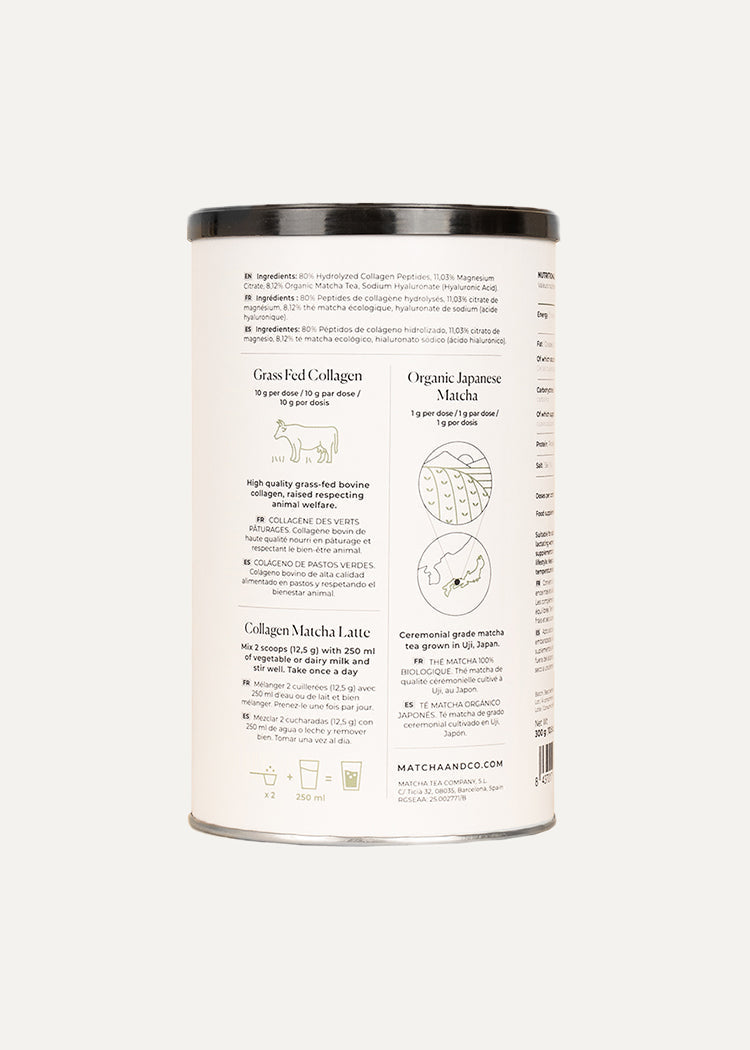 Collagen With Magnesium And Matcha Tea