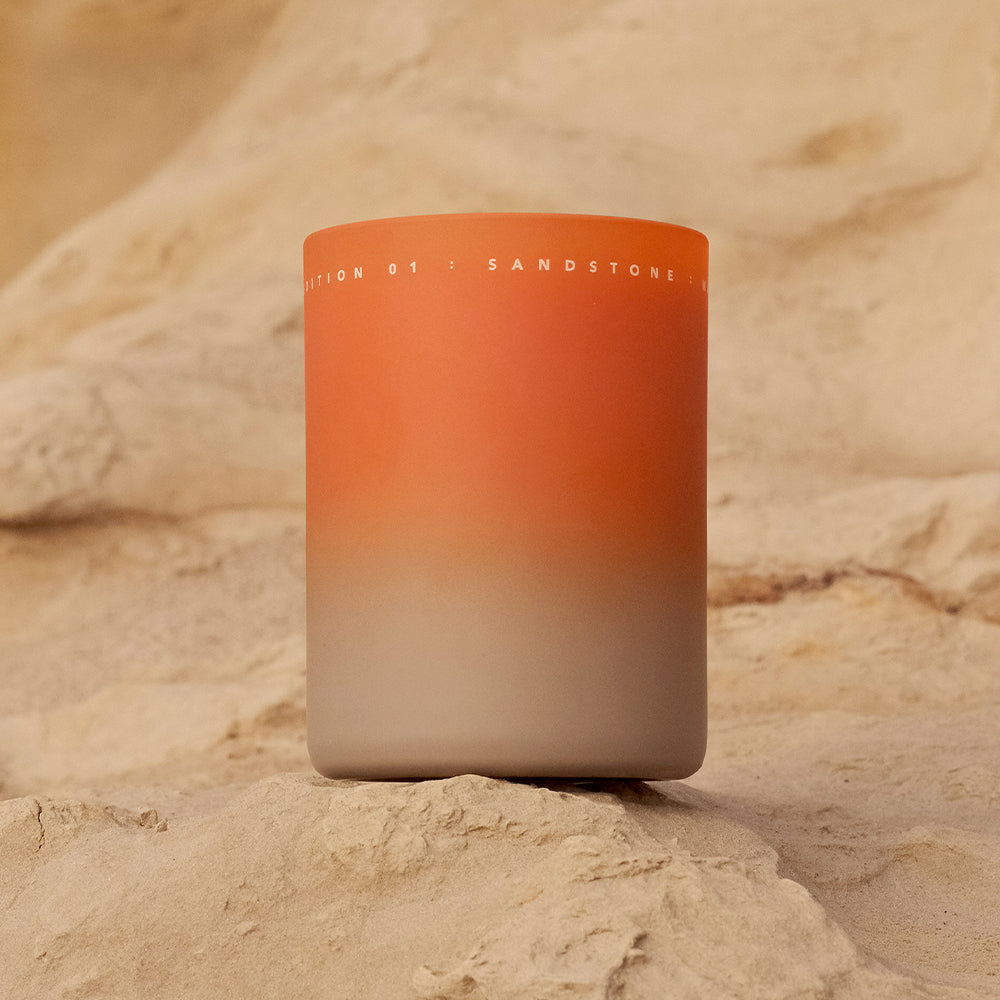 Sandstone Candle