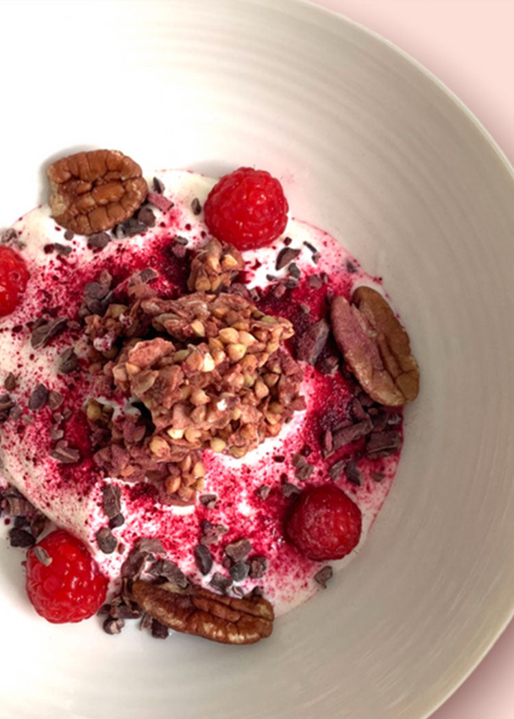 Keto Organic Berry Granola Breakfast