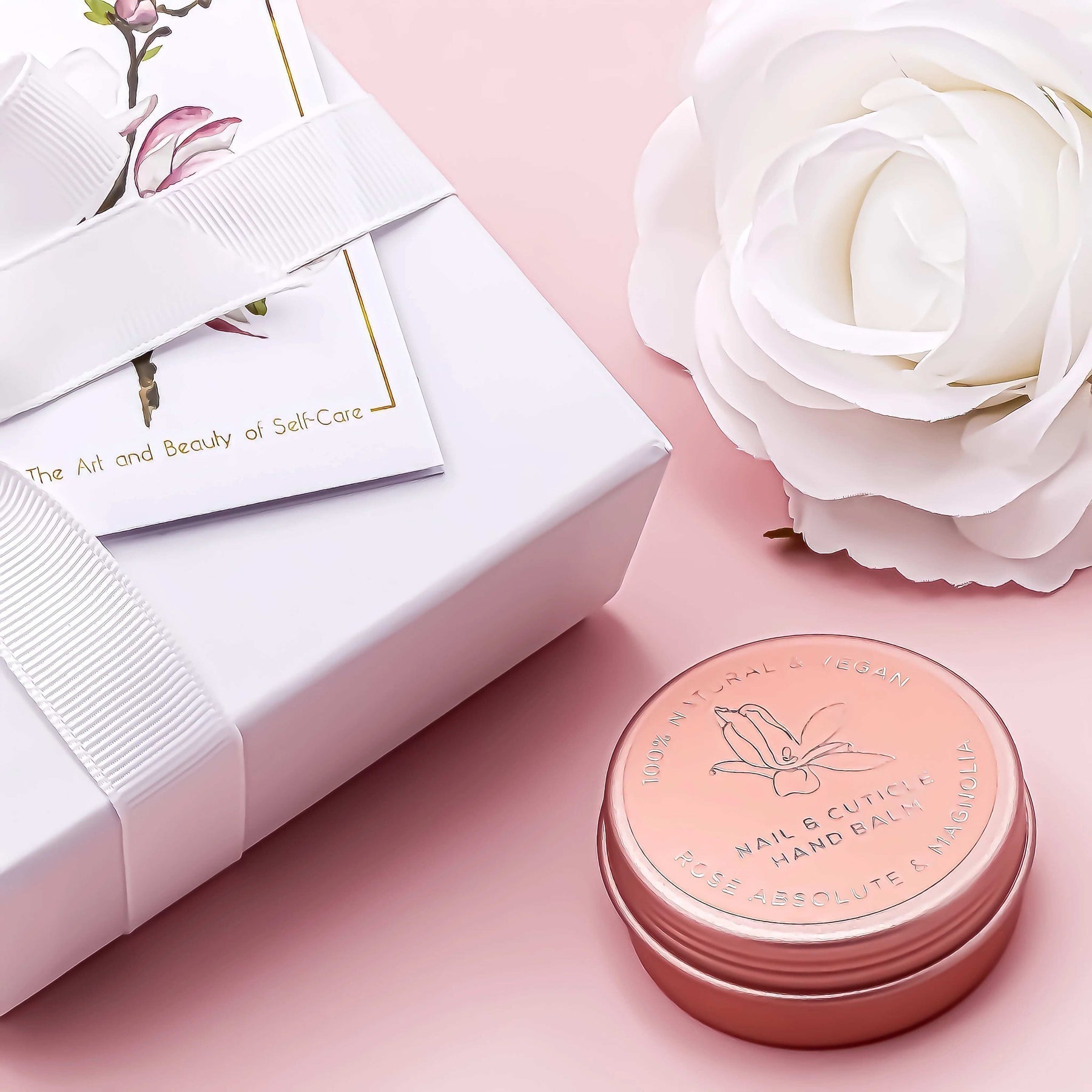 Nail Cuticle & Hand Balm - Rose Absolute +Magnolia